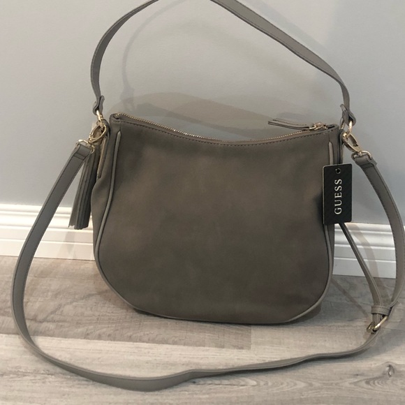 NWT Guess Crossbody Bag Grey - Picture 4 of 16